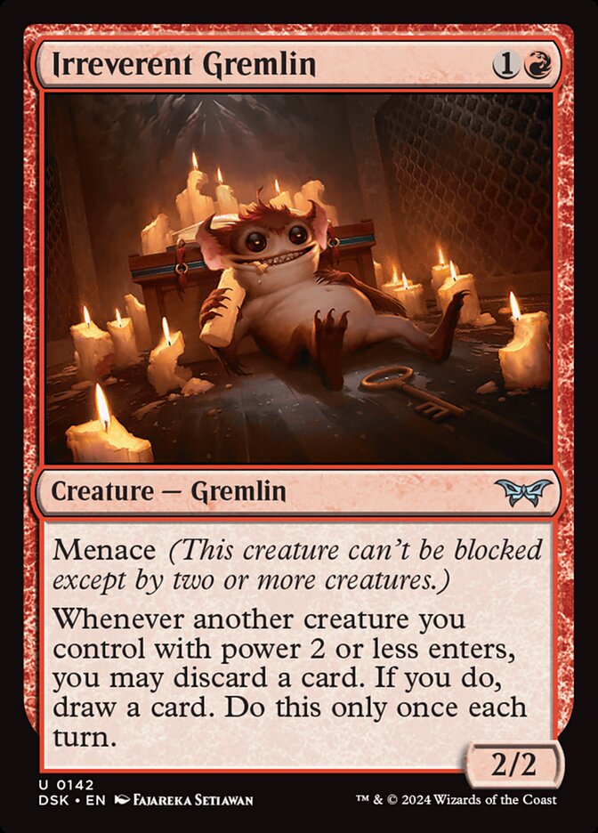 Irreverent Gremlin, Duskmourn: House of Horror · 0142