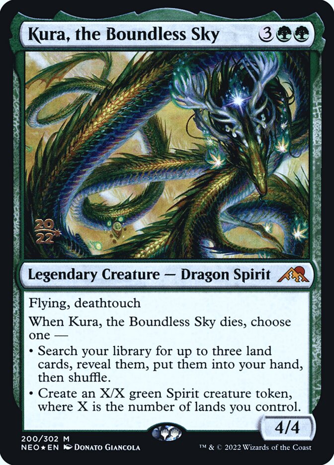 Kura, the Boundless Sky, Kamigawa: Neon Dynasty Promos · 200/302