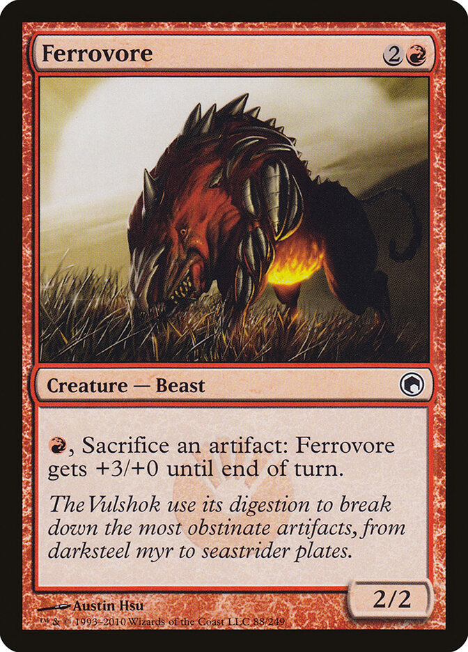 Ferrovore, Scars of Mirrodin · 88/249