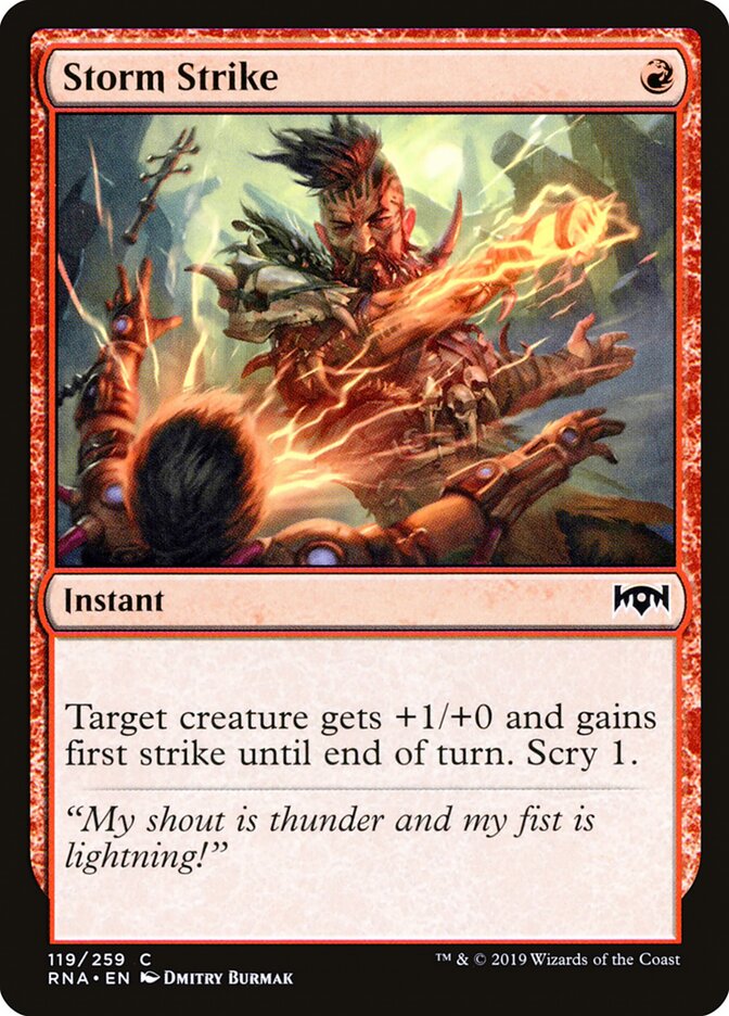 Storm Strike, Ravnica Allegiance · 119/259