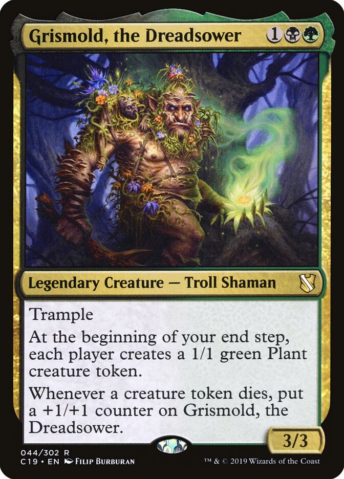 Grismold, the Dreadsower, Commander 2019 · 044/302