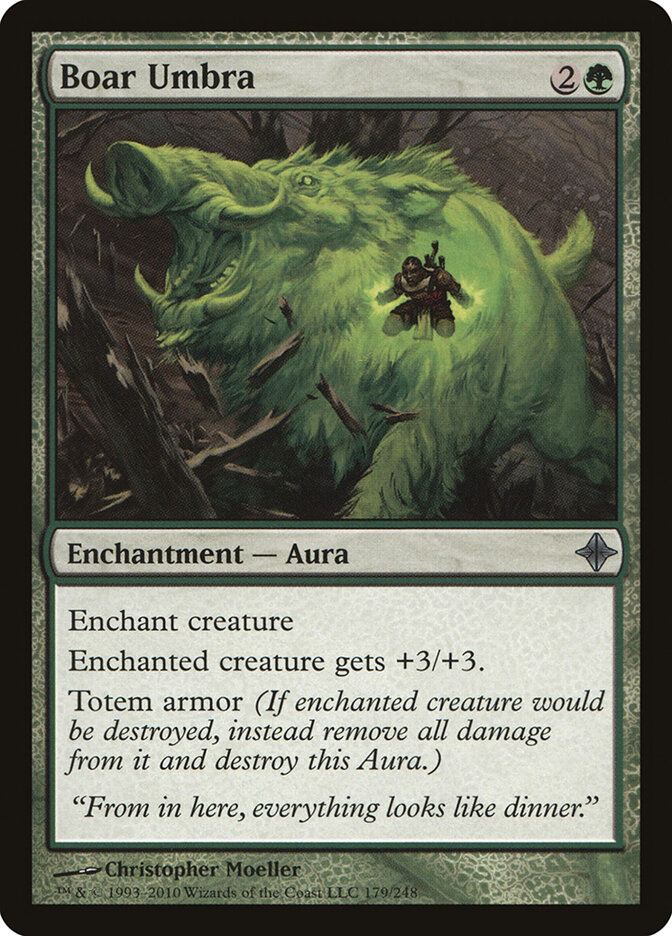 Boar Umbra, Rise of the Eldrazi · 179/248
