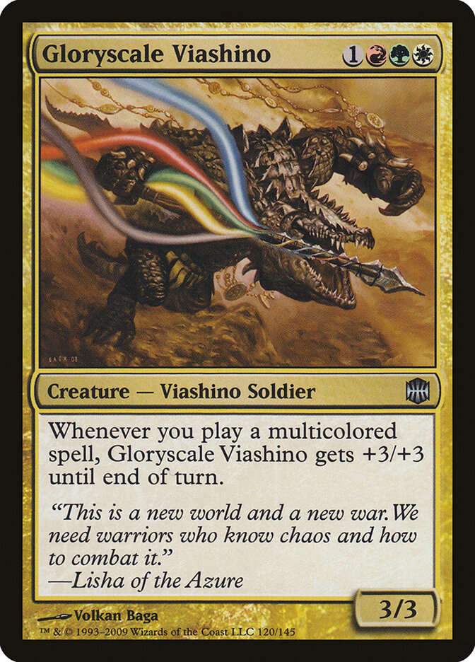 Gloryscale Viashino, Alara Reborn · 120/145