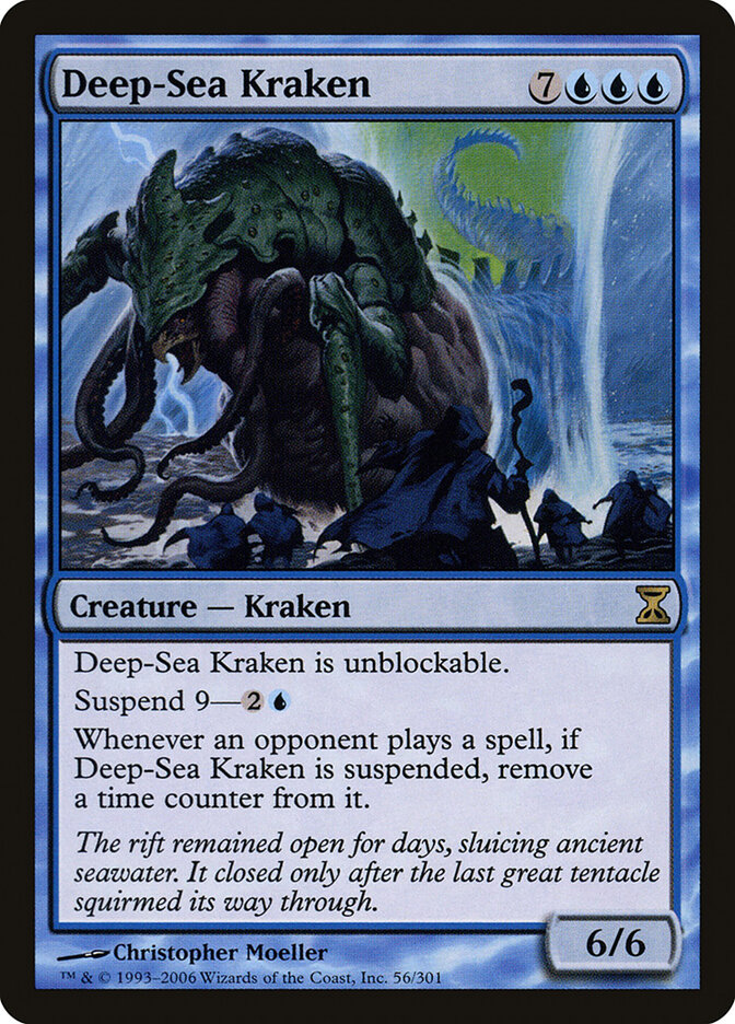 Deep-Sea Kraken, Time Spiral · 56/301