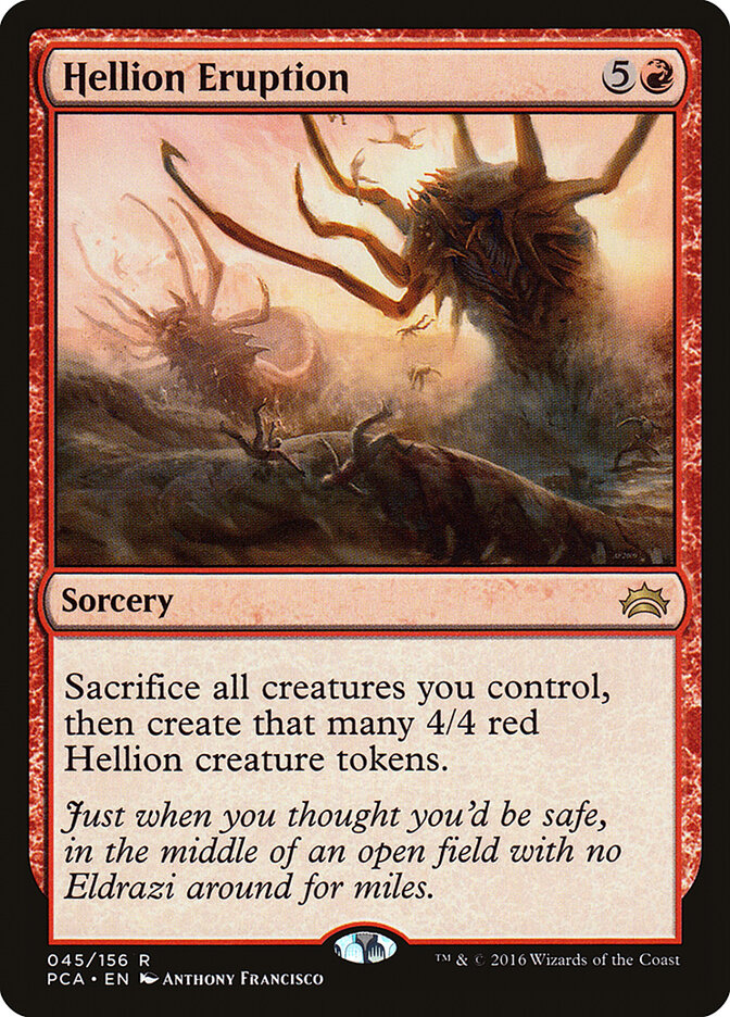 Hellion Eruption, Planechase Anthology · 045/156