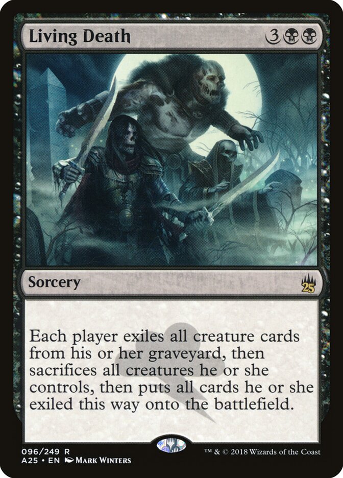 Living Death, Masters 25 · 096/249