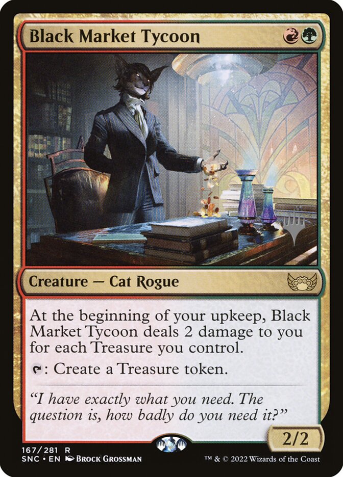 Black Market Tycoon, Streets of New Capenna Promos · 167/281