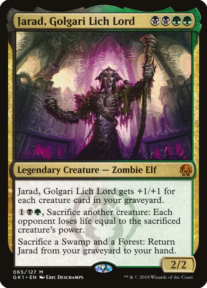 Jarad, Golgari Lich Lord, GRN Guild Kit · 065/127