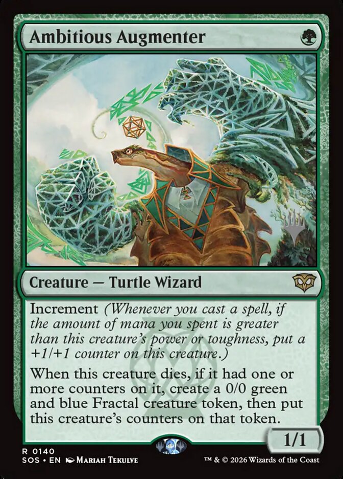 Ambitious Augmenter, Secrets of Strixhaven Promos · 0140