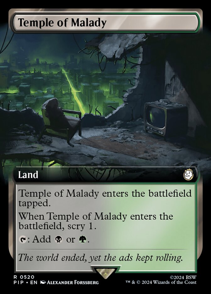 Temple of Malady, Fallout · 0520