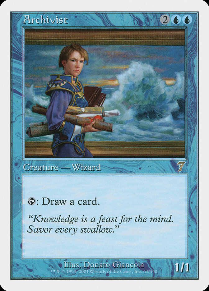Archivist, Seventh Edition · 61/350