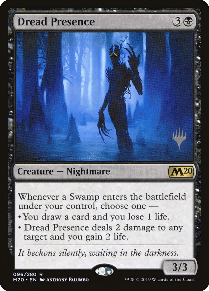 Dread Presence, Core Set 2020 Promos · 096/280
