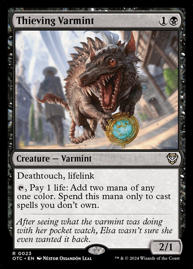 Thieving Varmint, Outlaws of Thunder Junction Commander · 0023