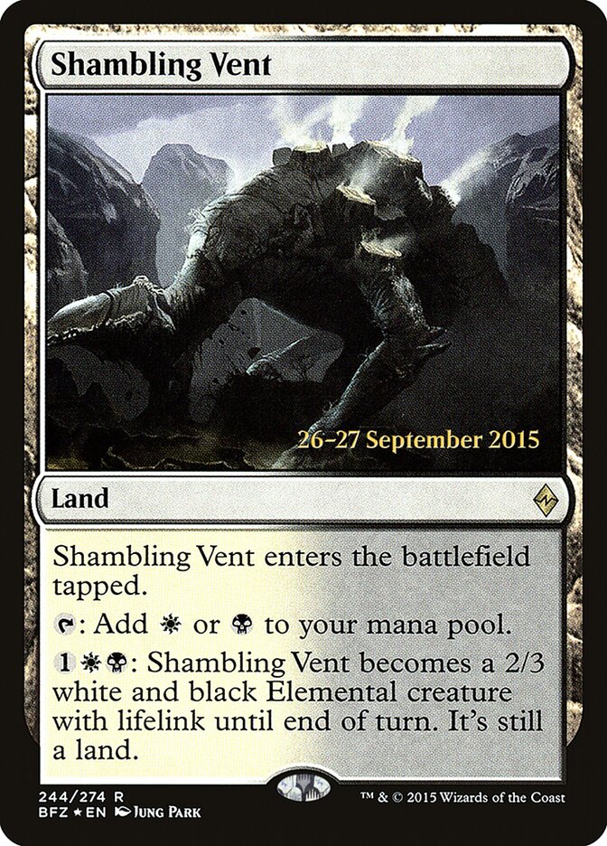 Shambling Vent, Battle for Zendikar Promos · 244/274