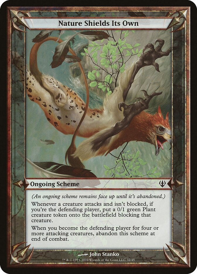 Nature Shields Its Own, Archenemy Schemes · 32-star