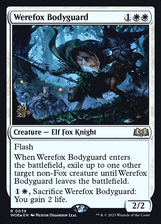 Werefox Bodyguard, Wilds of Eldraine Promos · 0039