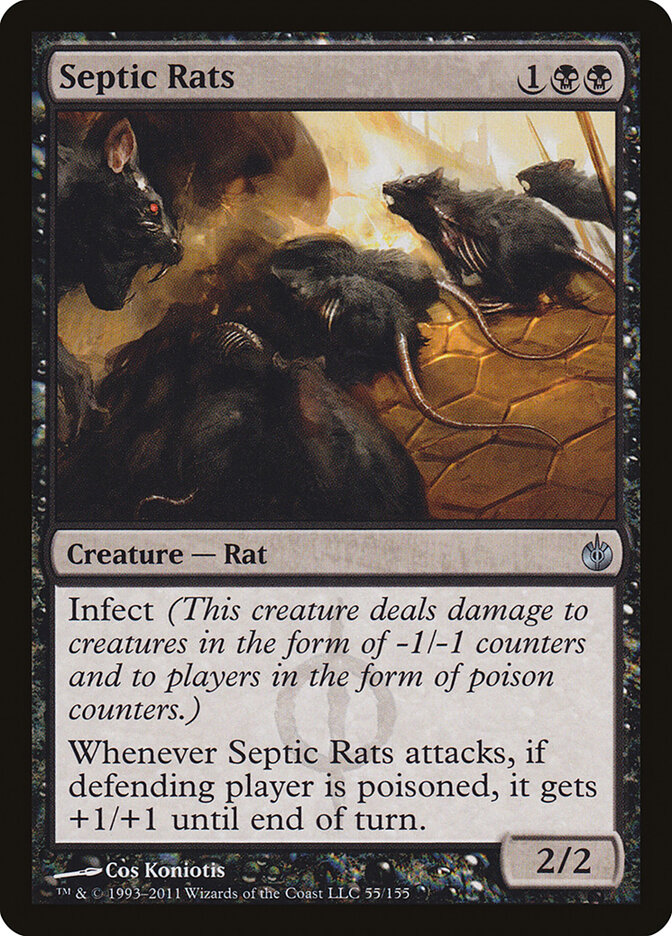 Septic Rats, Mirrodin Besieged · 55/155
