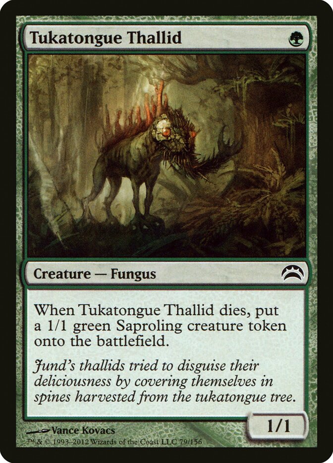 Tukatongue Thallid, Planechase 2012 · 79/156