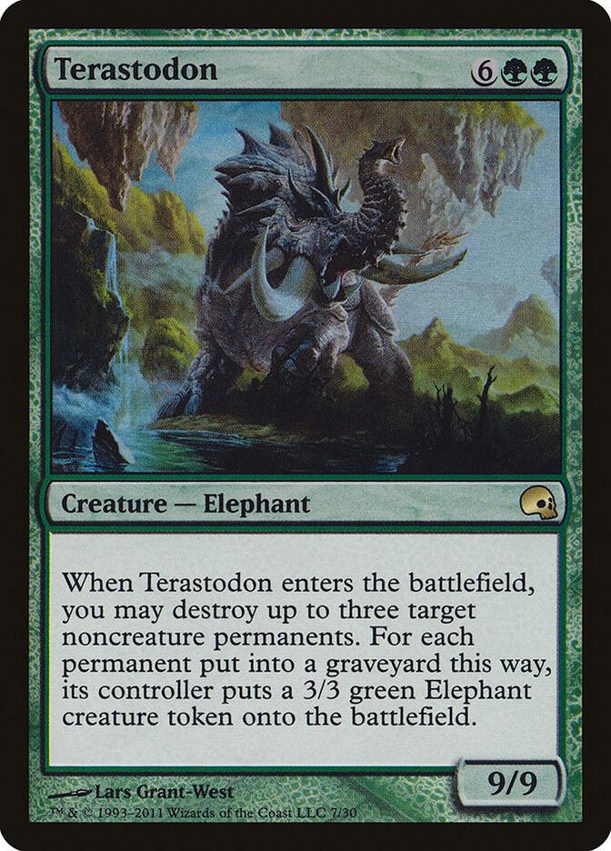 Terastodon, Premium Deck Series: Graveborn · 7/50