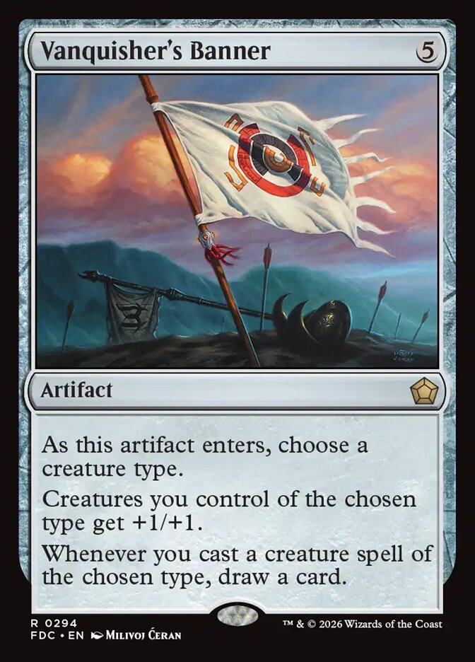Vanquisher's Banner, Foundations Commander · 0294