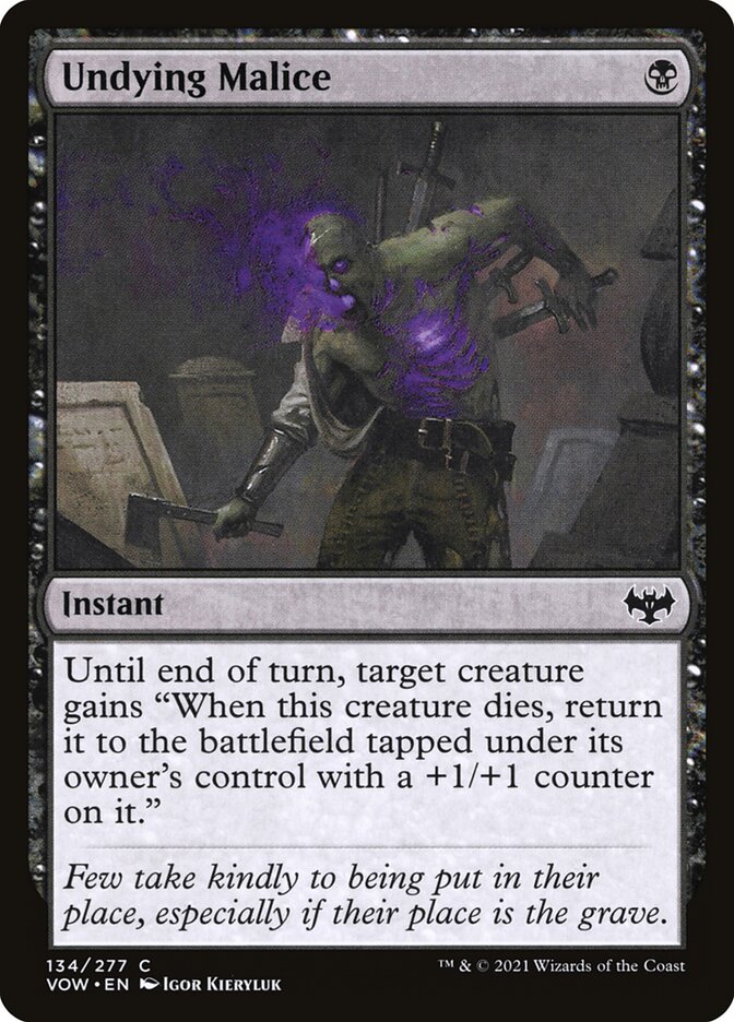 Undying Malice, Innistrad: Crimson Vow · 134/277