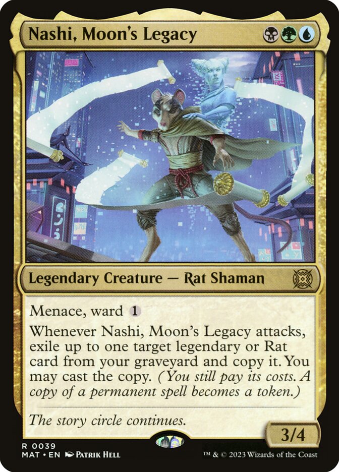 Nashi, Moon's Legacy, March of the Machine: The Aftermath · 0039