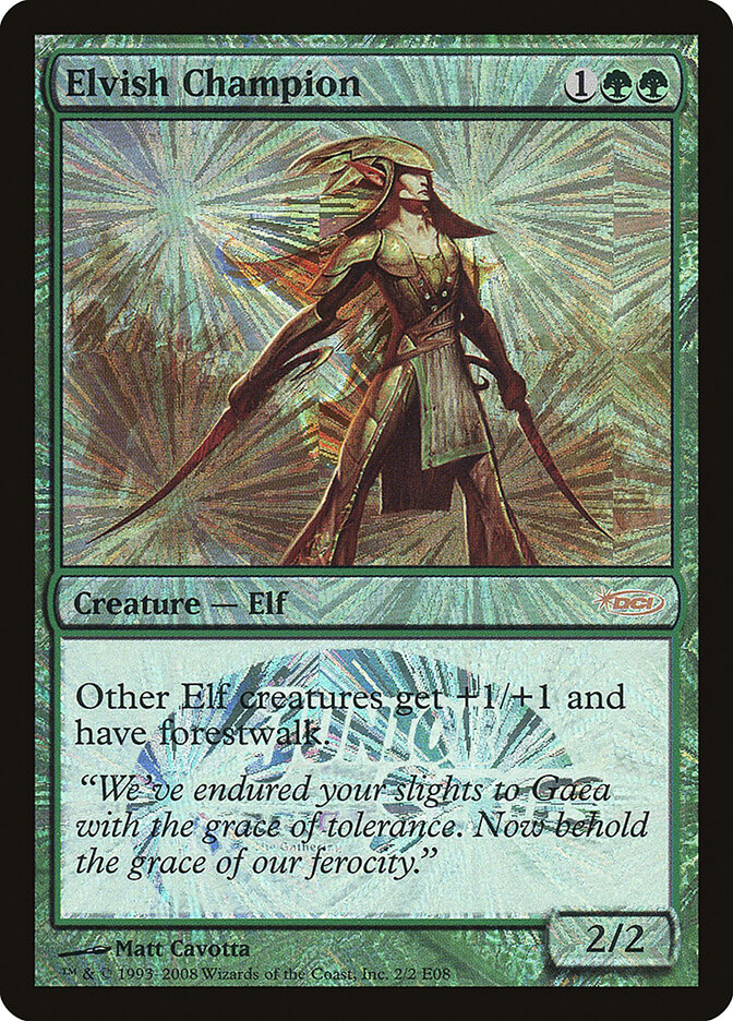 Elvish Champion, Junior Series Europe · 2e08