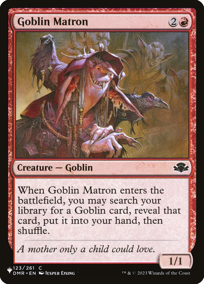 Goblin Matron, The List · dmr-123