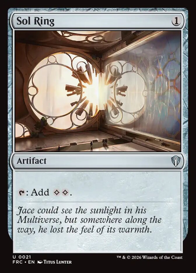 Sol Ring, Reality Fracture Commander · 0021