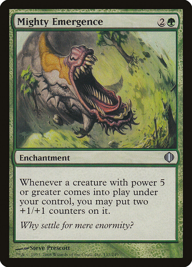 Mighty Emergence, Shards of Alara · 137/249