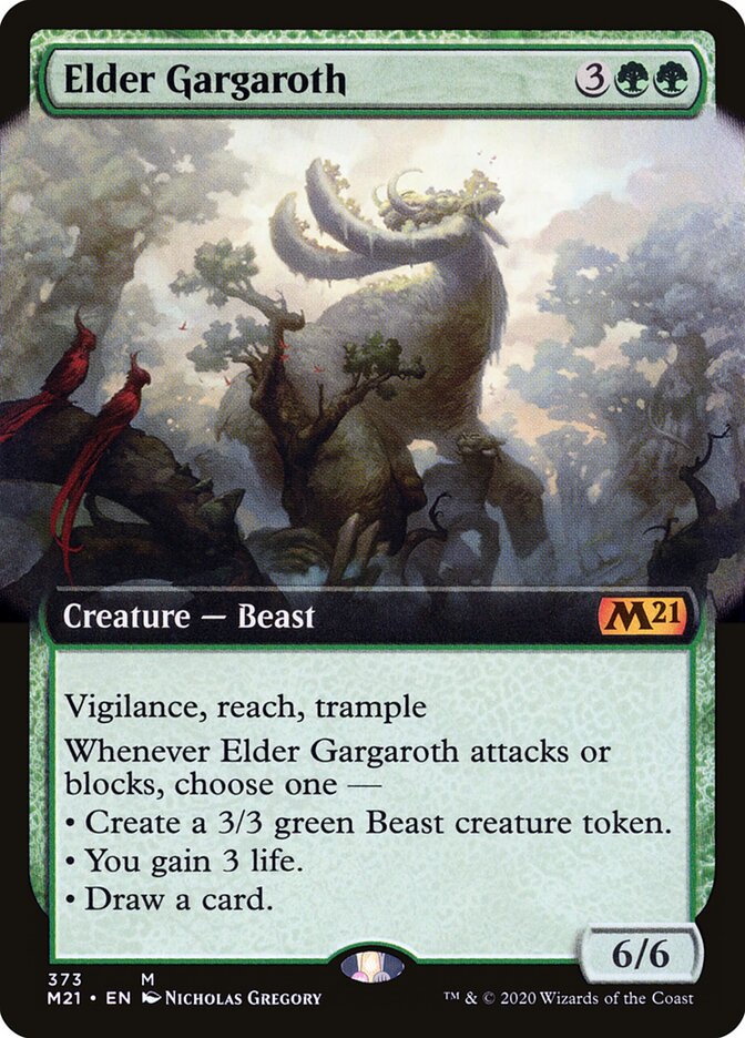 Elder Gargaroth, Core Set 2021 · 373