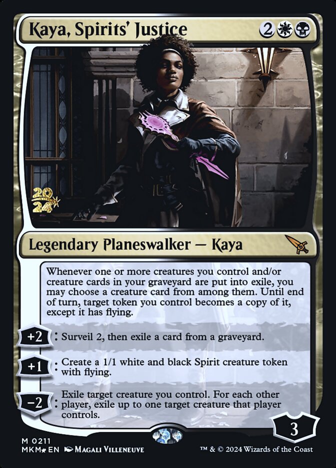 Kaya, Spirits' Justice, Murders at Karlov Manor Promos · 0211