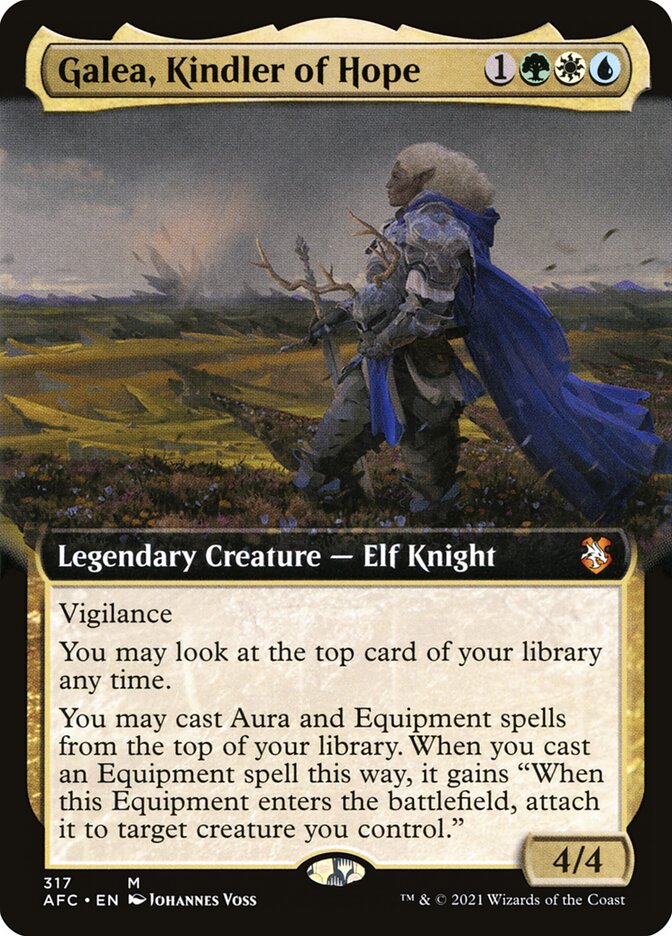 Galea, Kindler of Hope, Forgotten Realms Commander · 317
