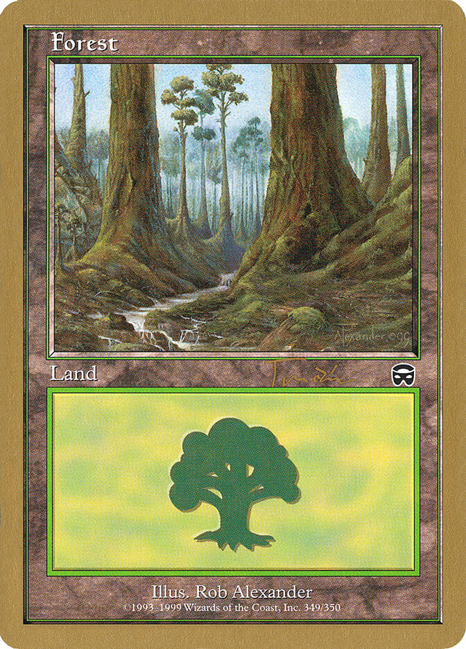 Forest, World Championship Decks 2001 · jt349