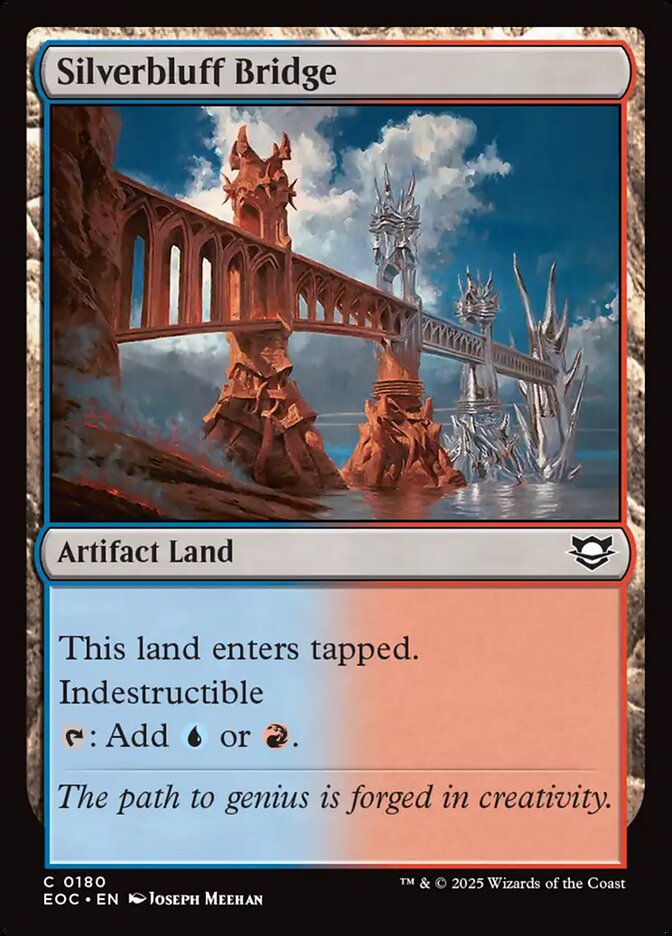 Silverbluff Bridge, Edge of Eternities Commander · 0180