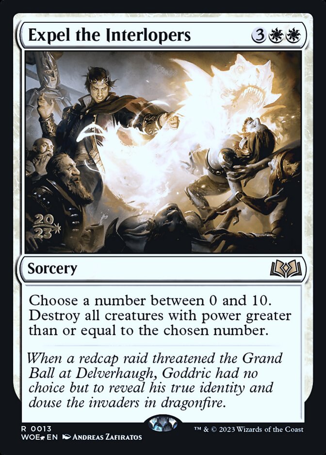 Expel the Interlopers, Wilds of Eldraine Promos · 0013