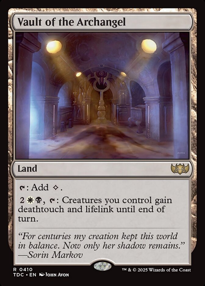 Vault of the Archangel, Tarkir: Dragonstorm Commander · 0410