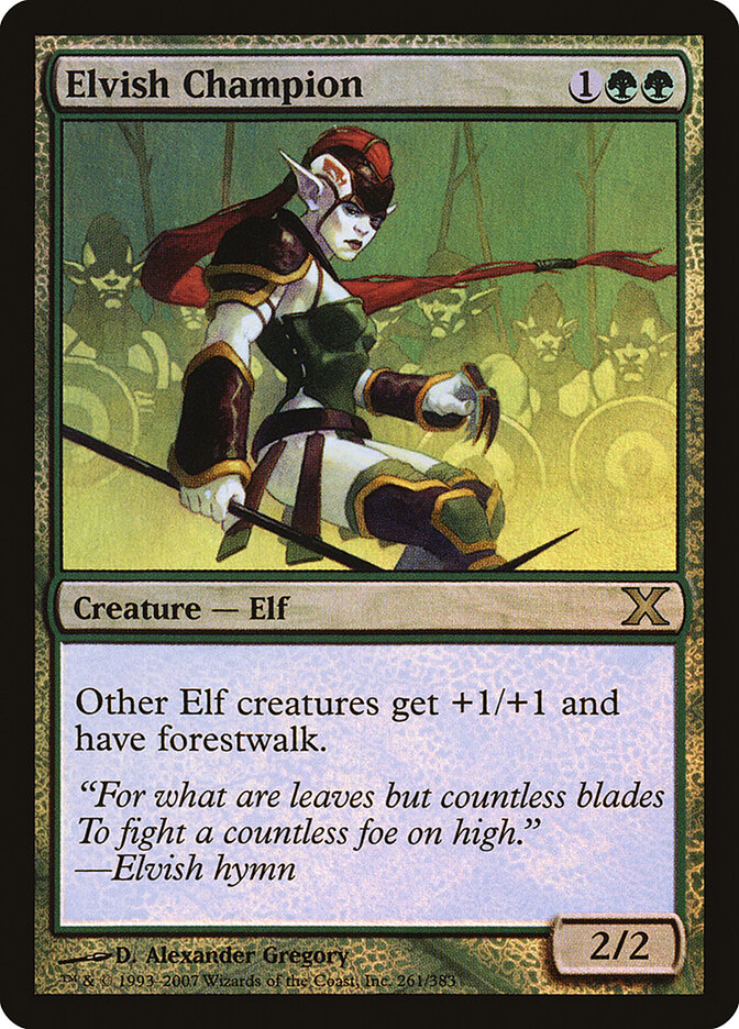Elvish Champion, Tenth Edition · 261-star