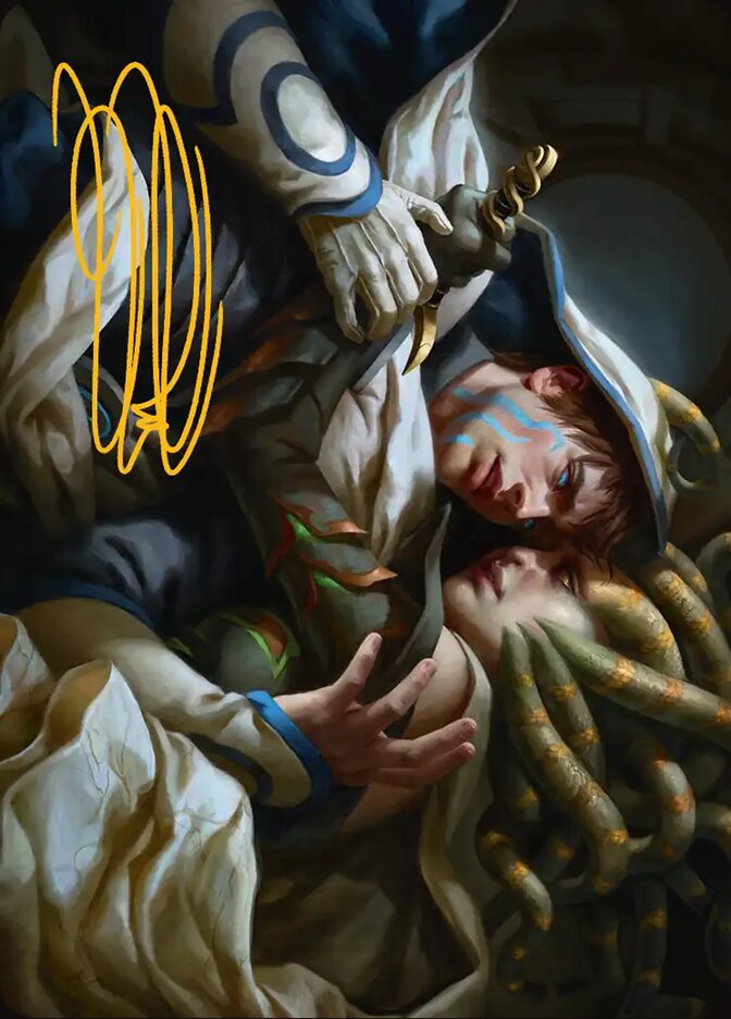 Vraska's Final Mercy // Vraska's Final Mercy, Reality Fracture Art Series · 0015