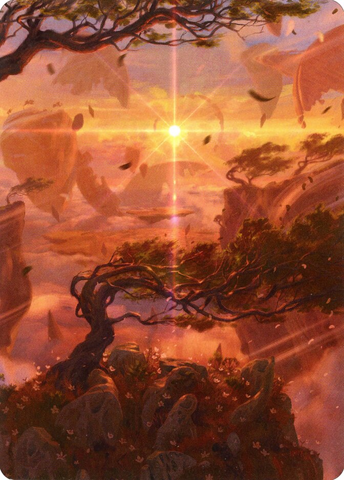 Windswept Heath // Windswept Heath, Zendikar Rising Art Series · 030