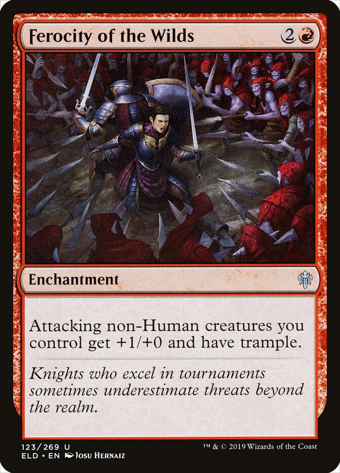 Ferocity of the Wilds, Throne of Eldraine · 123/269