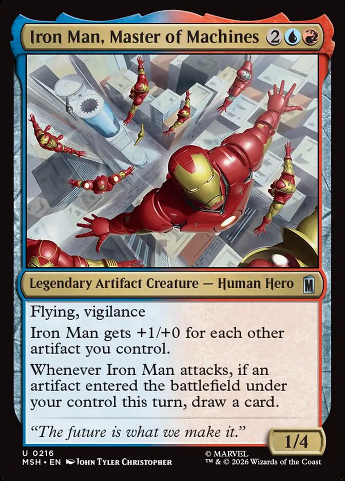 Iron Man, Master of Machines, Marvel Super Heroes · 0216