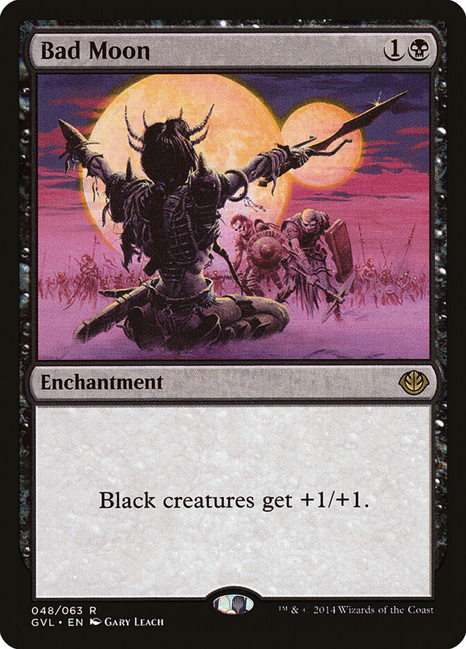 Bad Moon, Duel Decks Anthology: Garruk vs. Liliana · 048/063