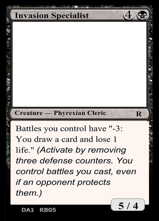 Invasion Specialist, Unknown Event · rb04b