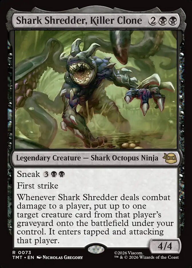 Shark Shredder, Killer Clone, Teenage Mutant Ninja Turtles · 0073