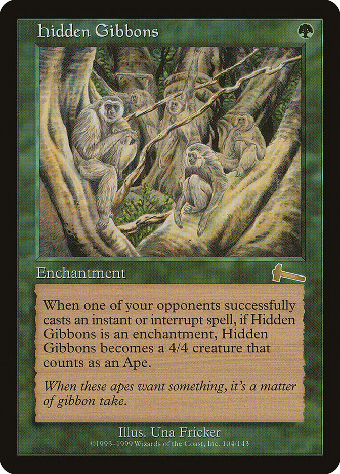 Hidden Gibbons, Urza's Legacy · 104/143