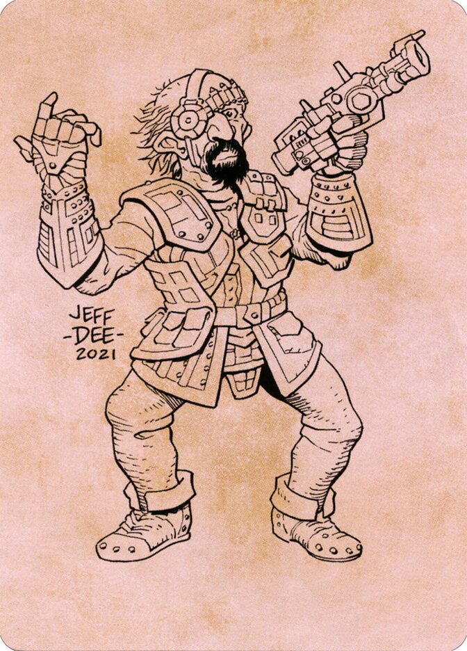 Jan Jansen, Chaos Crafter // Jan Jansen, Chaos Crafter, Battle for Baldur's Gate Art Series · 066