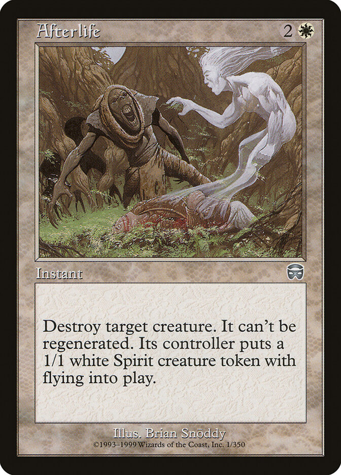 Afterlife, Mercadian Masques · 1/350