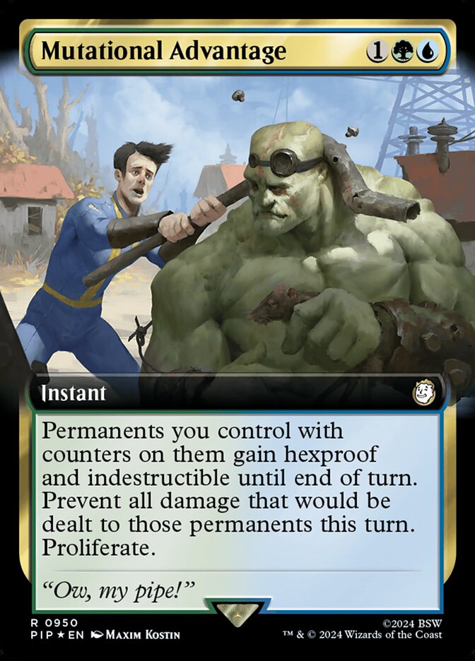 Mutational Advantage, Fallout · 0950