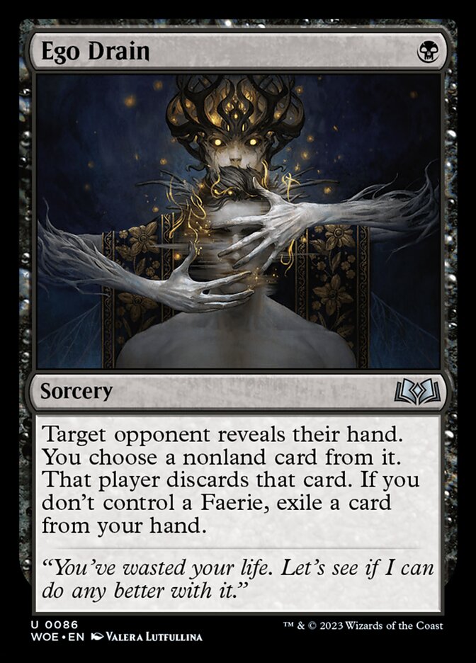 Ego Drain, Wilds of Eldraine · 0086